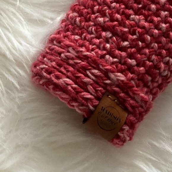 Berry multi color hand crochet mittens - Adult / Inventory Reduction Sale - Picture 4 of 7